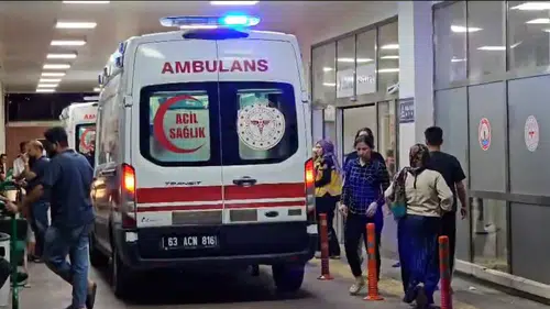 Şanlıurfa Ceylanpınar yolunda otomobil kazası 1 ölü 4 yaralı