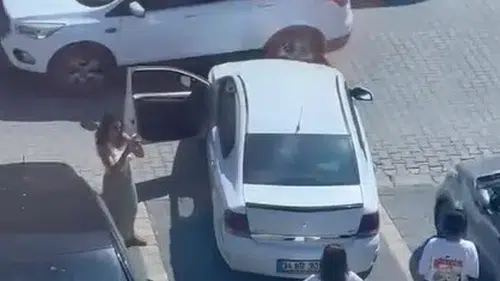 Yalova’da park yeri kavgası Sandalyeyle direndi