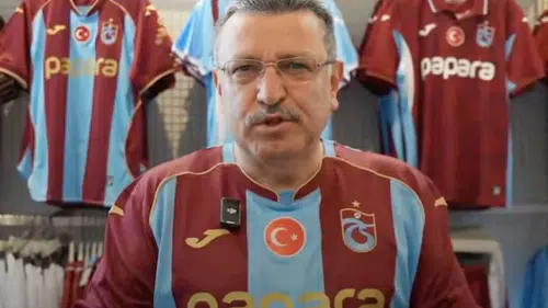 Salah rüzgarı Trabzon'u sardı: Başkan Genç'ten dev forma hamlesi