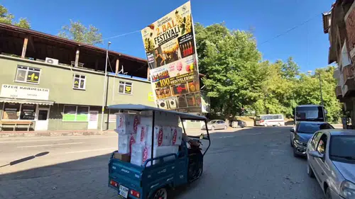 Kumluca Bal Festivali'nde buzağı çekilişi sürprizi