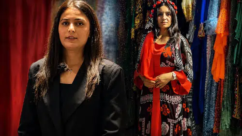 Ağrılı Sibel Yenigün yöresel kıyafetlerle kendi işinin patronu oldu