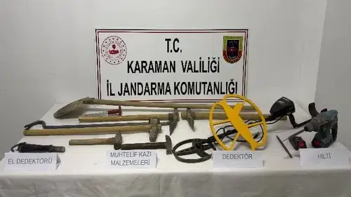Karaman'da jandarma operasyonuyla 7 kişi cezaevine gönderildi