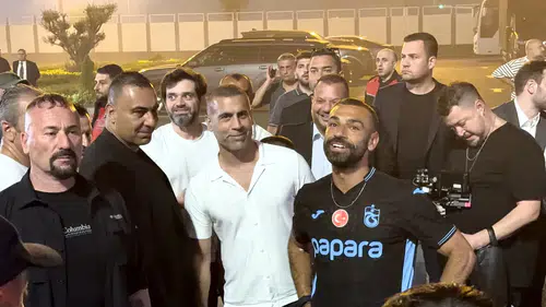 Mohamed Salah Trabzon sokaklarında görüldü