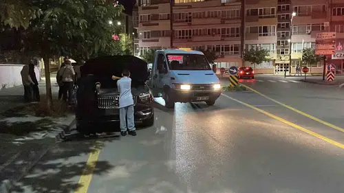 Sivas'ta trafik kazası 3'ü çocuk 4 kişi yaralandı