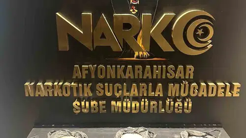 Afyonkarahisar’da uyuşturucu operasyonu sonucu bir kişi tutuklandı