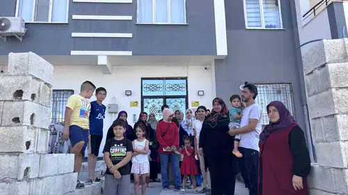Gaziantep'te 59 dairelik binada şantiye elektriğiyle yaşam mücadelesi
