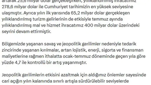 İhracat rakamlarında rekor seviye görüldü