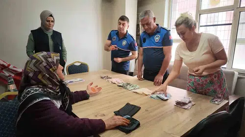 Kırıkkale'de dilencilik yapan kadının üzerinden servet çıktı