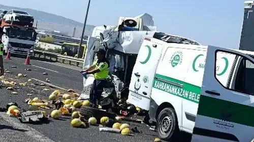 Ankara Anadolu Otoyolu’nda feci kaza 1 ölü