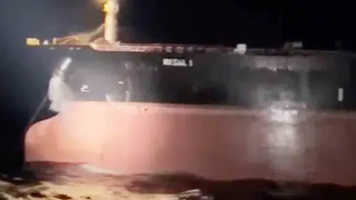 Çanakkale Boğazı’nda dev tanker alarmı