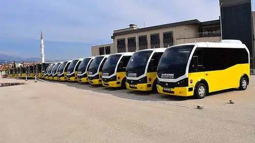 Karabük'te emekliler için ulaşım artık yarı fiyatına