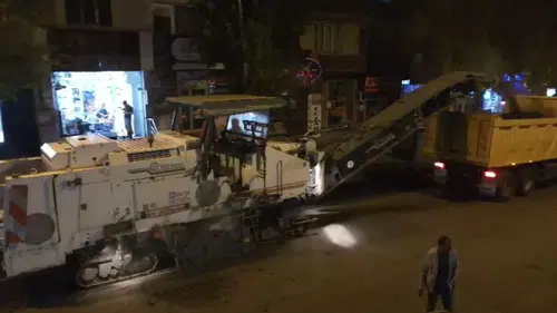 Ardahan yollarında gece mesaisi başladı