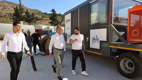 Antakya yollarını yenilemek için asfalt tesisini güçlendiriyor