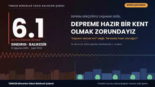 Balıkesir için deprem uyarısı Artık hazırlık vaktidir