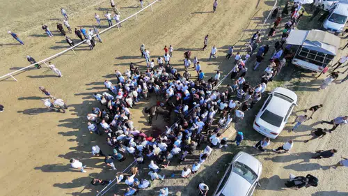 Kastamonu’daki festival yarışlarında korkunç kaza