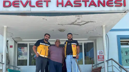 Sinop’ta sağlık ekiplerinden örnek davranış