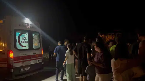 Burdur’da otomobil bisiklete çarptı İki çocuk yaralandı