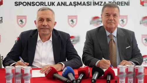 Samsunspor yeni sponsorlukla kasasını dolduruyor