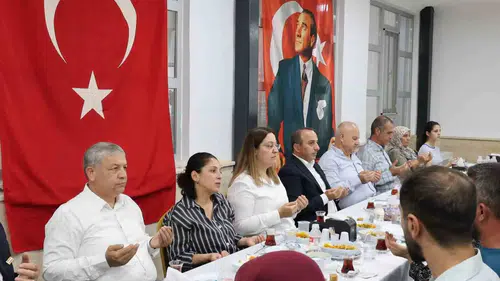 Çine'de Vefa Sofrası: Kahramanlar ve Şehit Aileleri Bir Araya Geldi