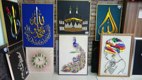 Çamoluk'ta bir öğretmenevi lobisi nasıl sanat galerisine dönüştü?