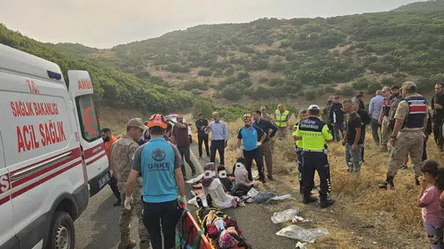 Adaklı yolunda korku dolu anlar: Minibüs kazasında 10 kişi yaralandı