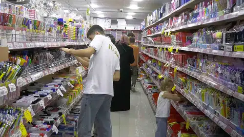 Çorum'da son dakika telaşı: Okul zili çalmadan önce çarşı pazar hareketlendi