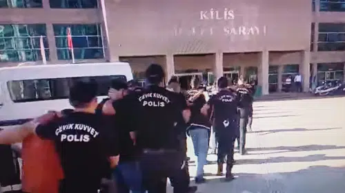 Kilis merkezli Çaycılar Grubu operasyonunda demir parmaklıklar ardına gönderilenler belli oldu
