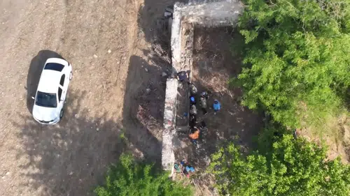 Şeytandere'de define hayalleri hüsranla bitti: Dronla izlendiler