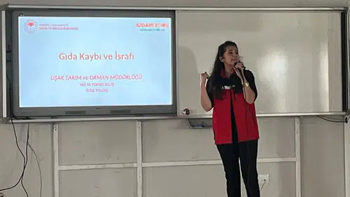 Geleceğin tüketicileri Uşak'ta israfa karşı bilinçlendiriliyor