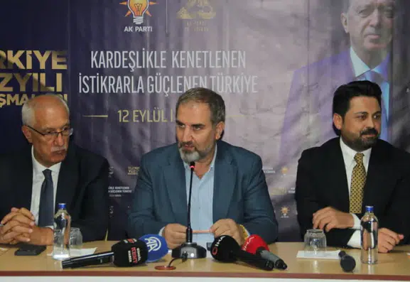 AK Parti'li Şen Bingöl'de konuştu: Yeni anayasa için vites yükseltilecek
