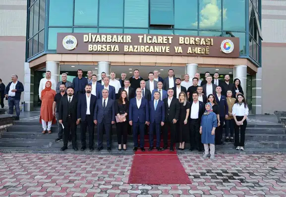 Diyarbakır Ticaret Borsası'nda Engin Yeşil dönemi: Üyelerden tam destek