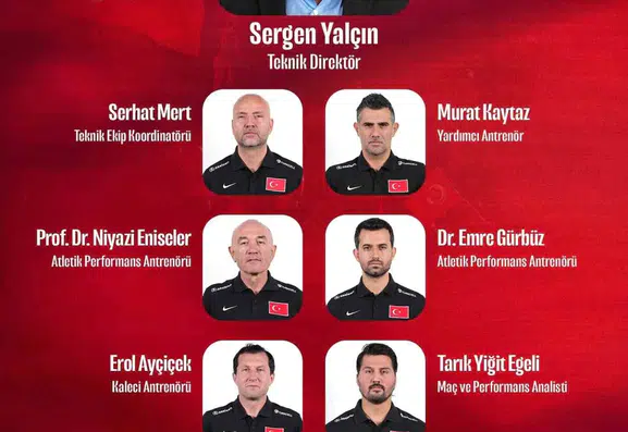 Sergen Yalçın'ın A Milli Takım'daki yol arkadaşları netleşti: İşte o isimler
