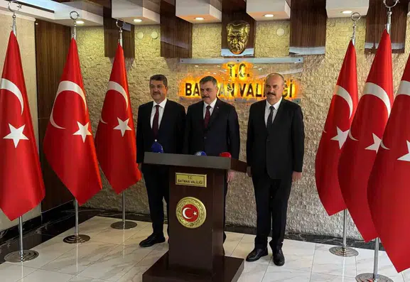 Bakan Çiftçi Batman'da: Valilik ziyaretinde dikkat çeken karşılama