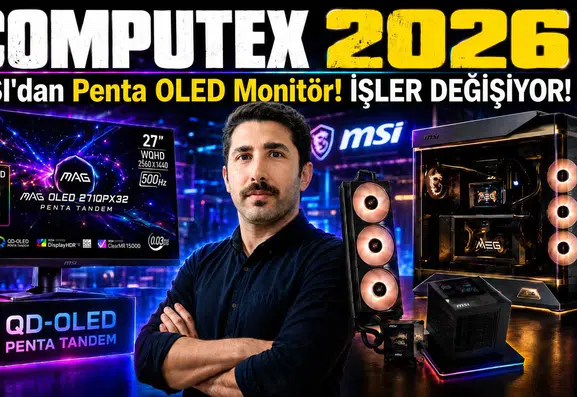 MSI yeni nesil OLED monitörlerini tanıttı