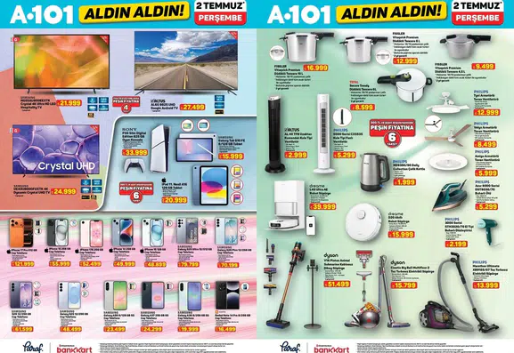 A101 market reyonlarına oyun konsolu ve güçlü süpürge geldi