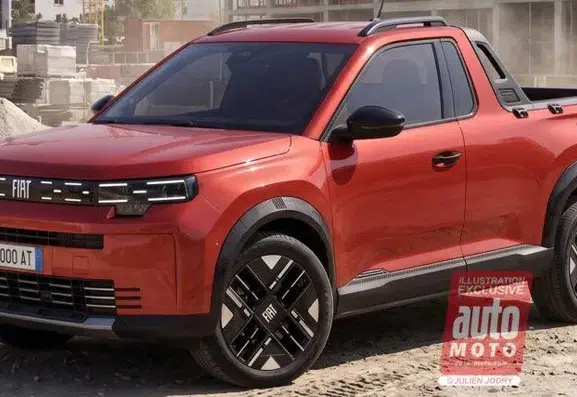 Fiat'ın efsanevi kamyoneti Strada, Panda'nın yeni yüzüyle yeniden doğuyor
