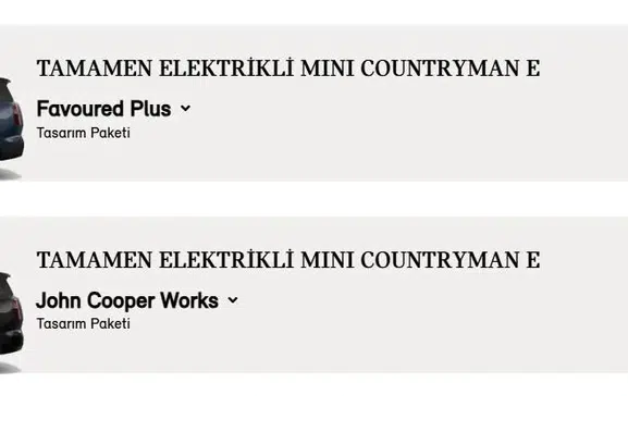 Elektrikli MINI Countryman fiyatında vergi kaynaklı dev zam