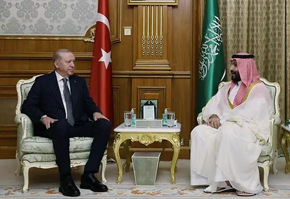 Kritik zirve: Erdoğan ve Veliaht Prens Selman bir araya geldi