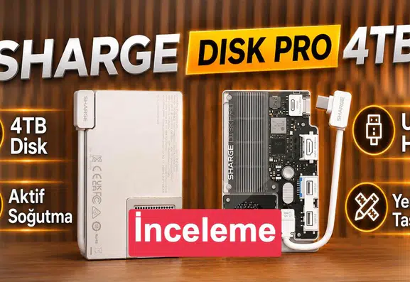 Cebinizdeki dijital istasyon Sharge Disk Pro neler sunuyor