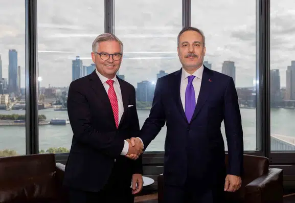 New York'ta kritik zirve: Hakan Fidan ve Magnus Brunner masaya oturdu