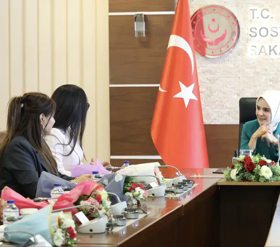 Ankara'da duygusal buluşma: Şehit eşleri Türkiye'nin misafiri oldu