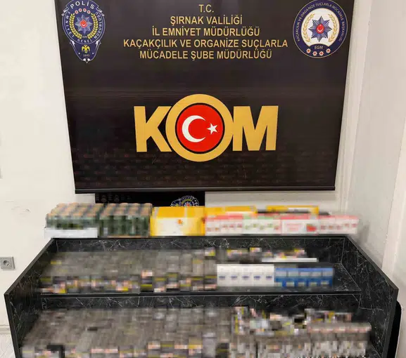 Şırnak’ta 10 milyon liralık kaçak ürün operasyonu