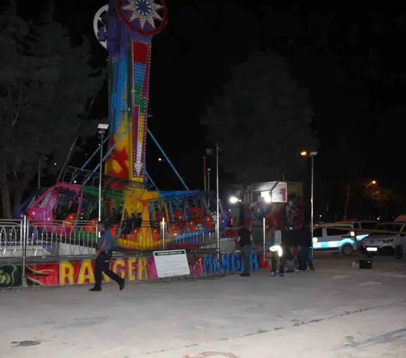 Amasya'da lunapark kazası bir can aldı