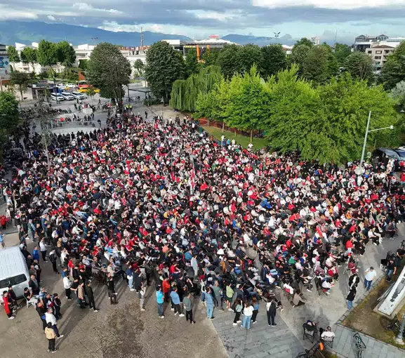 Düzceliler Dünya Kupası için Millet Bahçesi'nde buluştu