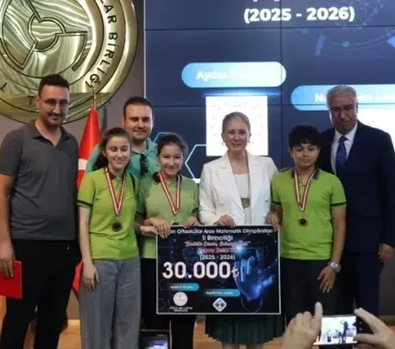 Köşk'ün genç matematikçileri Aydın zirvesine yerleşti
