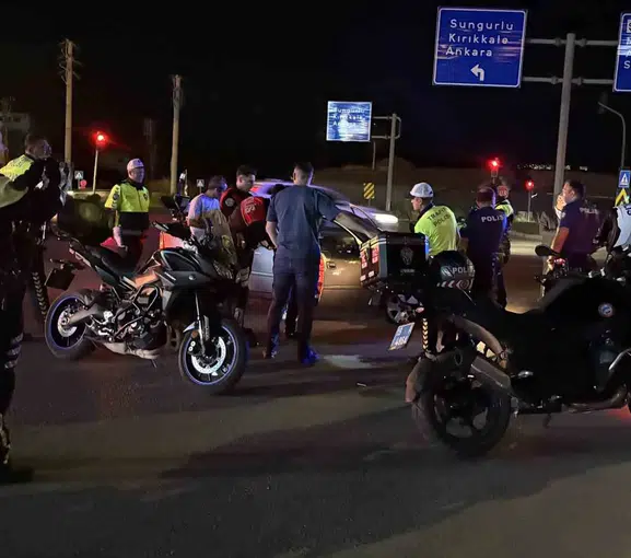 Çorum'da polisten kaçan alkollü sürücüye rekor ceza
