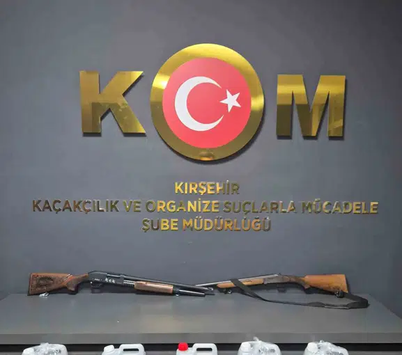Kırşehir’de polisten kaçakçılık baskını