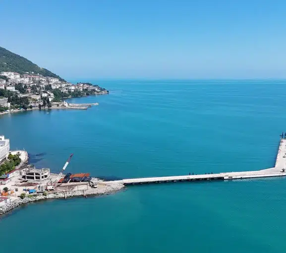 Ordu dev gemileri ağırlamak için rıhtımı büyütüyor