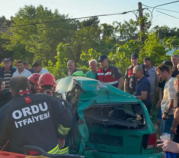 Ordu Fatsa'da zincirleme kaza 3 kişi hastaneye kaldırıldı