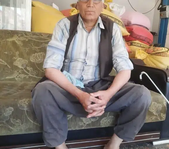 Çermik'te acı olay Adil Aslan evinin önünde yaşamını yitirdi